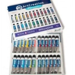 Набір гуашевих фарб ArtCreation 24x12 ml