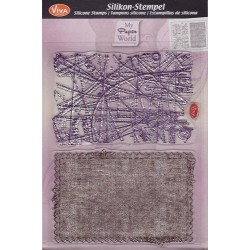 Штамп силиконовый 14x18см "Раскрой ткани" Штамп силиконовый 14x18см "Раскрой ткани"
