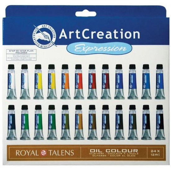 Набір олійних фарб, ArtCreation, 24*12мл, Royal Talens