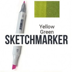 G11 Маркер спиртовий двосторонній, Yellow Green (Жовто зелений), SKETCHMARKER