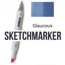 B82 Маркер спиртовий двосторонній, Glaucous (сірувато-блакитний), SKETCHMARKER B82 Маркер спиртовий двосторонній, Glaucous (сірувато-блакитний), SKETCHMARKER
