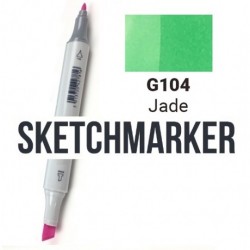 G51 Маркер спиртовий двосторонній, Jade (Нефрит), SKETCHMARKER G51 Маркер спиртовий двосторонній, Jade (Нефрит), SKETCHMARKER