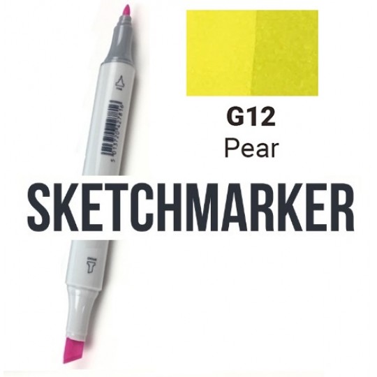 G13 Маркер спиртовий двосторонній, Pear (Груша), SKETCHMARKER