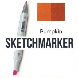 O51 Маркер спиртовий двосторонній, Pumpkin (Гарбуз), SKETCHMARKER