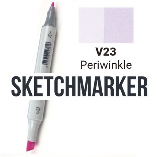 V54 Маркер спиртовий двосторонній, Periwinkle (Барвінок), SKETCHMARKER V54 Маркер спиртовий двосторонній, Periwinkle (Барвінок), SKETCHMARKER