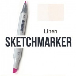 BR35 Маркер спиртовий двосторонній, Linen (Лляна тканина), SKETCHMARKER BR35 Маркер спиртовий двосторонній, Linen (Лляна тканина), SKETCHMARKER