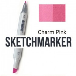 R33 Маркер спиртовий двосторонній, Charm Pink (Чарівний рожевий), SKETCHMARKER