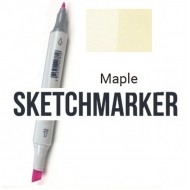 BR75 Маркер спиртовий двосторонній, Maple (Клен), SKETCHMARKER