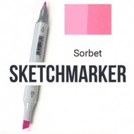R43 Маркер спиртовий двосторонній, Sorbet (Шербет), SKETCHMARKER