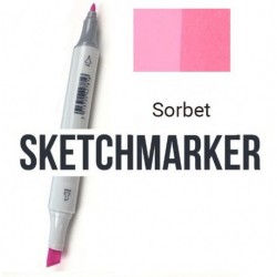 R43 Маркер спиртовий двосторонній, Sorbet (Шербет), SKETCHMARKER