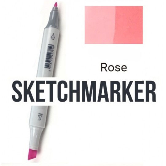 R93 Маркер спиртовий двосторонній, Rose (Роза), SKETCHMARKER R93 Маркер спиртовий двосторонній, Rose (Роза), SKETCHMARKER