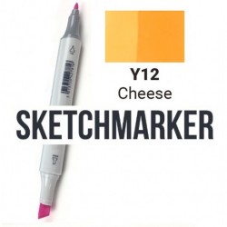 Y13 Маркер спиртовий двосторонній, Cheese (Сир), SKETCHMARKER Y13 Маркер спиртовий двосторонній, Cheese (Сир), SKETCHMARKER