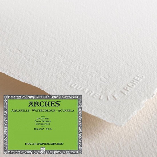 Arches папір акварельний холодного пресування Arches Cold Pressed 185 гр, 56x76 см, 100% бавовна