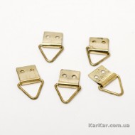 Куточок для рамки, колір стара латунь, 13 * 12 мм