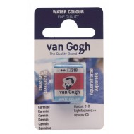 Фарба акварельна Van Gogh (318), Кармін, кювета, Royal Talens Фарба акварельна Van Gogh (318), Кармін, кювета, Royal Talens