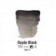 Фарба акварельна Van Gogh (735), Чорний оксид (эф. грануляции), кювета, Royal Talens