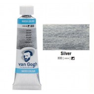 Фарба акварельна Van Gogh (800), Срібло, туба 10 мл, Royal Talens