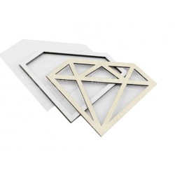 Набір заготовок для шейкерів "Кристали" 10x7,3-8,4x6 color_Kraft_Milk Набір заготовок для шейкерів "Кристали" 10x7,3-8,4x6 color_Kraft_Milk