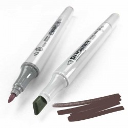 BR040 Маркер спиртовий двосторонній, Vandyke Brown (Ван-Дік коричневий), SKETCHMARKER BR040 Маркер спиртовий двосторонній, Vandyke Brown (Ван-Дік коричневий), SKETCHMARKER