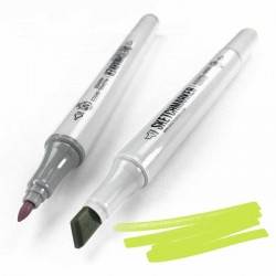 G033 Маркер спиртовий двосторонній, Meadow Green (Зелений луг), SKETCHMARKER G033 Маркер спиртовий двосторонній, Meadow Green (Зелений луг), SKETCHMARKER