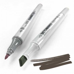 WG01 Маркер спиртовий двосторонній, Warm Gray 1 (Теплий сірий 1), SKETCHMARKER WG01 Маркер спиртовий двосторонній, Warm Gray 1 (Теплий сірий 1), SKETCHMARKER