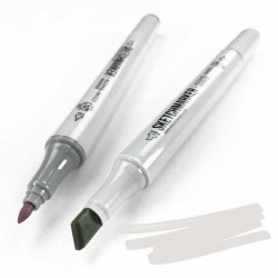 WG08 Маркер спиртовий двосторонній, Warm Gray 8 (Теплий сірий 8), SKETCHMARKER WG08 Маркер спиртовий двосторонній, Warm Gray 8 (Теплий сірий 8), SKETCHMARKER