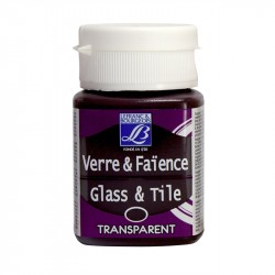 Lefranc фарба по склу та кераміці прозора Glass & Tile transparent 50 мл, 629 Oriental violet (Схід Lefranc фарба по склу та кераміці прозора Glass & Tile transparent 50 мл, 629 Oriental violet (Схід