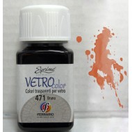 APA вітраж-фарба Vetro colour, 50ml, 471 Brown