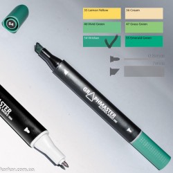 Маркер художній Graphmaster Viridian 54