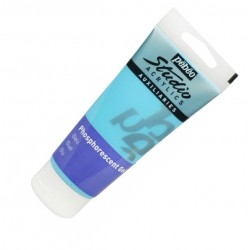 Фарба акрилова "Studio" 100мл СВІТИТЬСЯ В ТЕМРЯВІ СИНІЙ Фарба акрилова "Studio" 100мл СВІТИТЬСЯ В ТЕМРЯВІ СИНІЙ