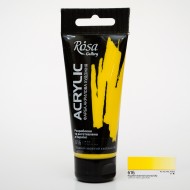 Фарба акрилова, Кадмій жовтий світлий (616), 60мл, ROSA Gallery