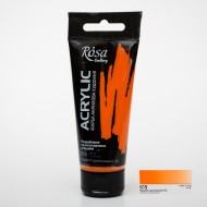 Фарба акрилова, Кадмій оранжевий (619), 60мл, ROSA Gallery Фарба акрилова, Кадмій оранжевий (619), 60мл, ROSA Gallery
