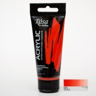 Фарба акрилова, Кіновар (624), 60мл, ROSA Gallery