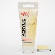 Фарба акрилова, Неаполітанська жовта (630), 60мл, ROSA Gallery