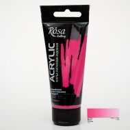 Фарба акрилова, Рожева (637), 60мл, ROSA Gallery