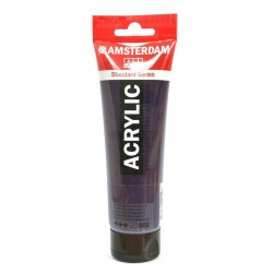 Фарба акрилова AMSTERDAM, (568) Перм. синьо-фіолетовий, 120 мл, Royal Talens