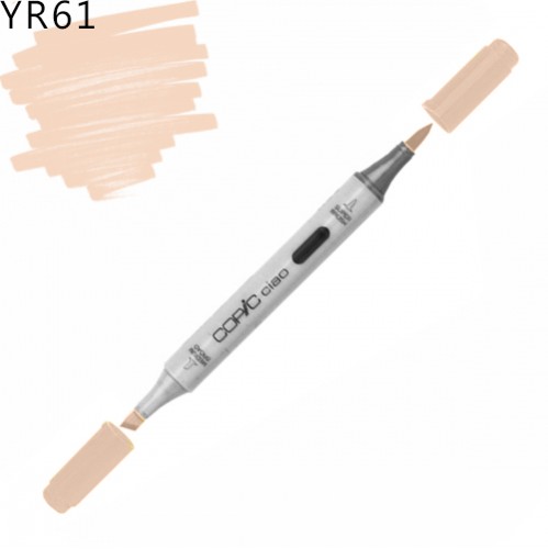 Copic маркер Ciao, YR-61 Spring Orange (Жовто-рожевий тілесний) Copic маркер Ciao, #YR-61 Spring Orange (Жовто-рожевий тілесний)