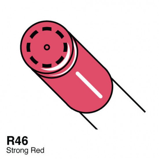 Copic маркер Ciao, #R-46 Strtong red (Насичено-червоний)