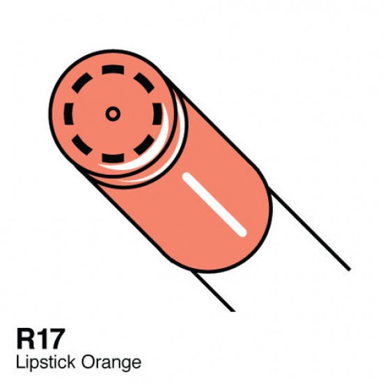 Copic маркер Ciao, #R-17 Lipstick orange (Помаранчевий натуральний)
