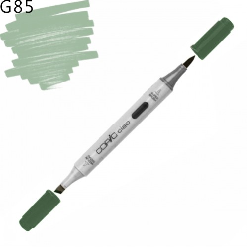 Copic маркер Ciao, G-85 Verdigris (Болотно-зелений) Copic маркер Ciao, #G-85 Verdigris (Болотно-зелений)
