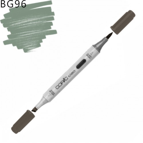 Copic маркер Ciao, BG-96 Bush (Зелений кущ) Copic маркер Ciao, #BG-96 Bush (Зелений кущ)