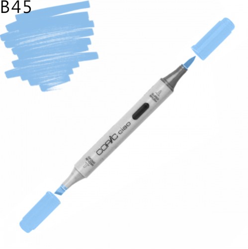 Copic маркер Ciao, B-45 Smoky blue (Димчатий синій) Copic маркер Ciao, #B-45 Smoky blue (Димчатий синій)