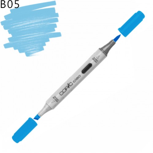 Copic маркер Ciao, B-05 Process blue (Світло-блакитний) Copic маркер Ciao, #B-05 Process blue (Світло-блакитний)