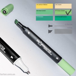 Маркер художній Graphmaster Grass Green 47