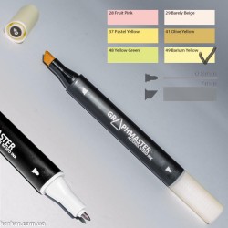 Маркер художній Graphmaster Barium Yellow 49