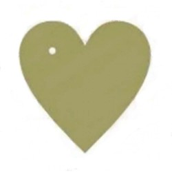 Основа-часы (фанера)Сердце-2