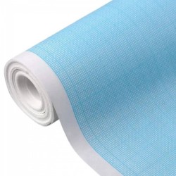 Папір масштабно-коорд., рулон 64см х 10м, блакитна, Офорт Папір масштабно-коорд., рулон 64см х 10м, блакитна, Офорт