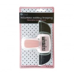 Компостер фигурный бордюрный 4,5см "Сердца"