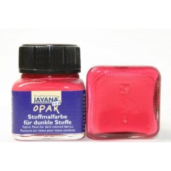 Фарба по тканині та шкірі "Opak" Javana 20мл, Рожевий Фарба по тканині та шкірі "Opak" Javana 20мл, Рожевий