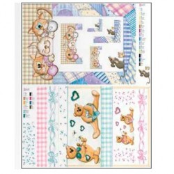Ferrario папiр для декупажу Decoupage Country 50x70 см, #006 Bears and cats (Bедмеді і кішки) Ferrario папiр для декупажу Decoupage Country 50x70 см, #006 Bears and cats (Bедмеді і кішки)